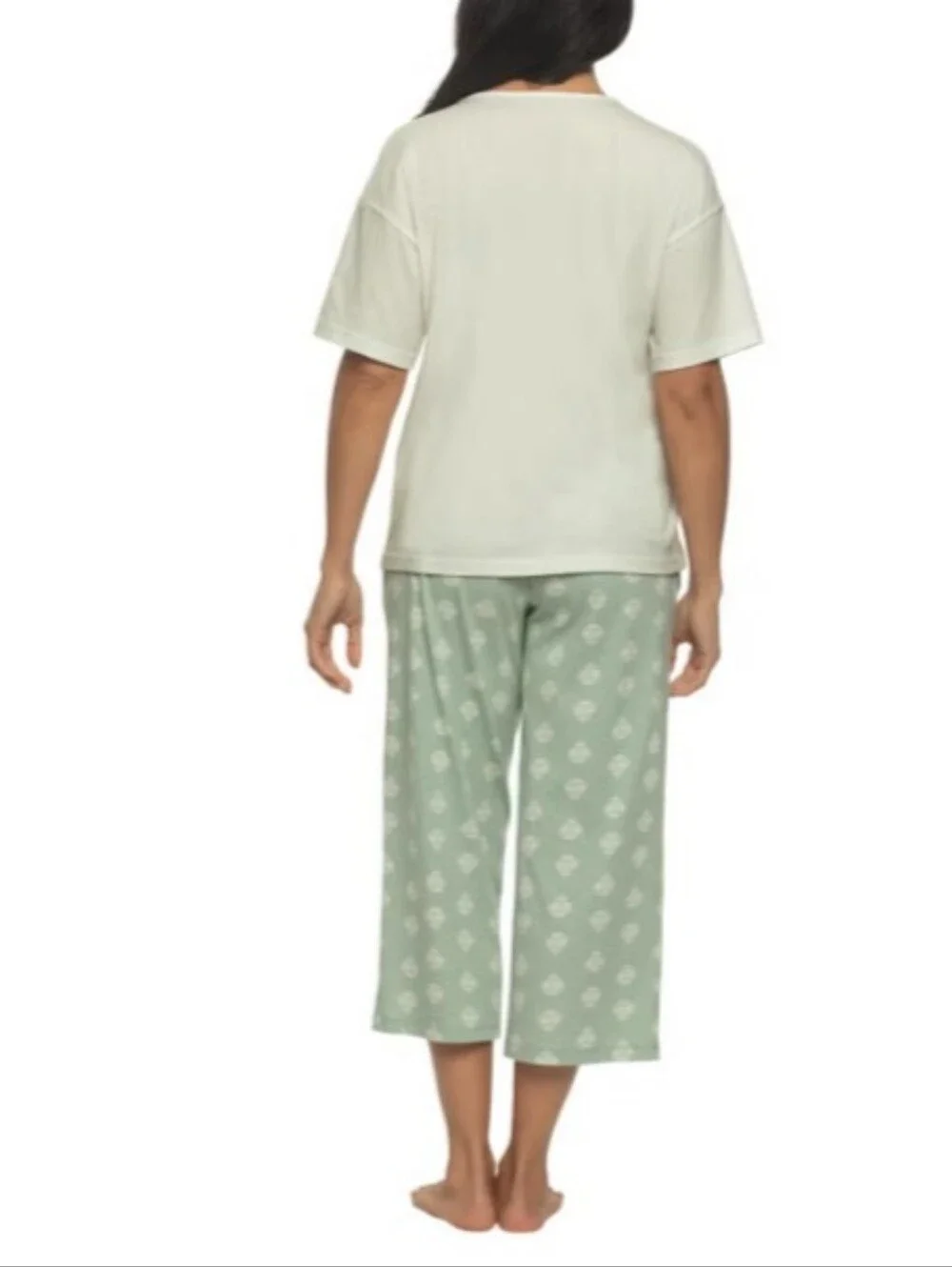 New Felina 4-Piece Sleep Set Pajamas Size Medium NWT Green